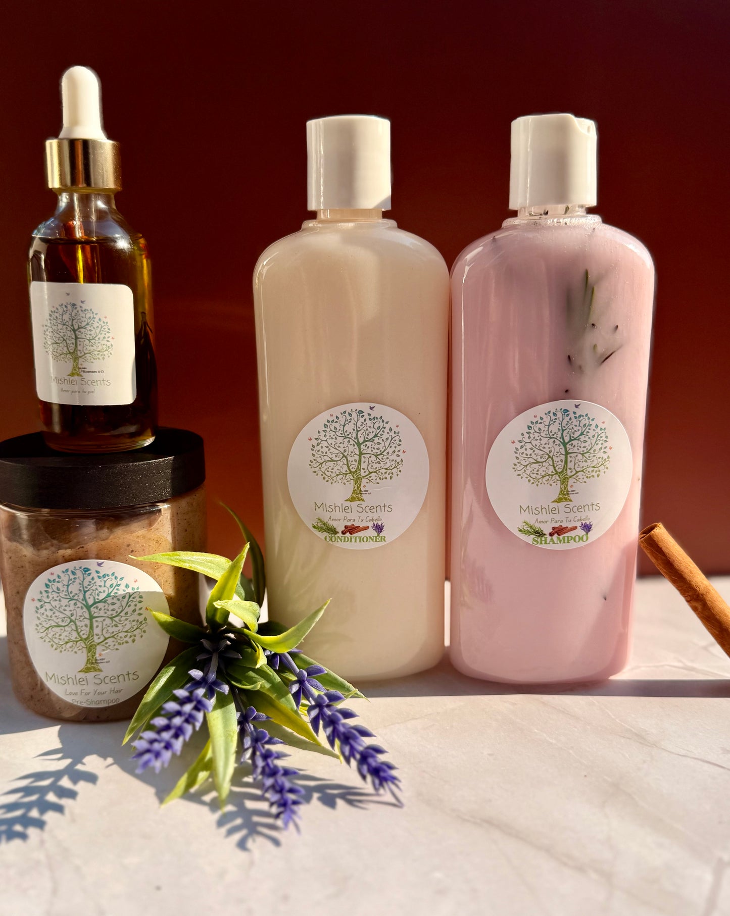 Romero,Lavanda & Canela Tratamiento Capilar(10onz)