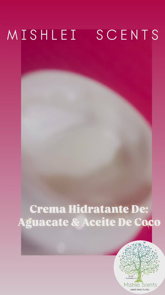 🥥Crema hidratante: Coco & Aguacate🥑